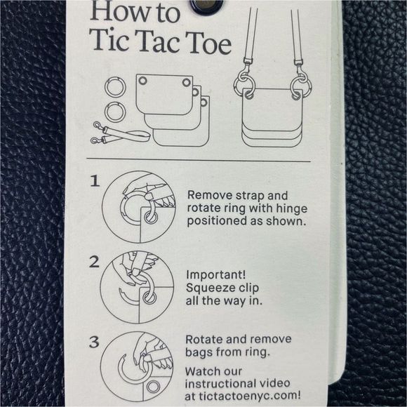 Tic Tac Toe - The Maxime Handbags - Picture 4 of 9